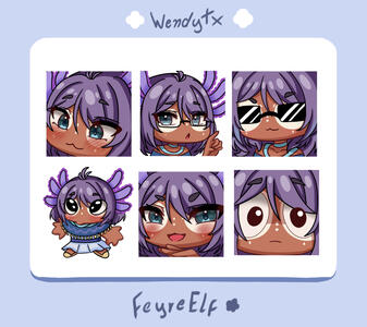 EMOTE ❥ (1) R$10